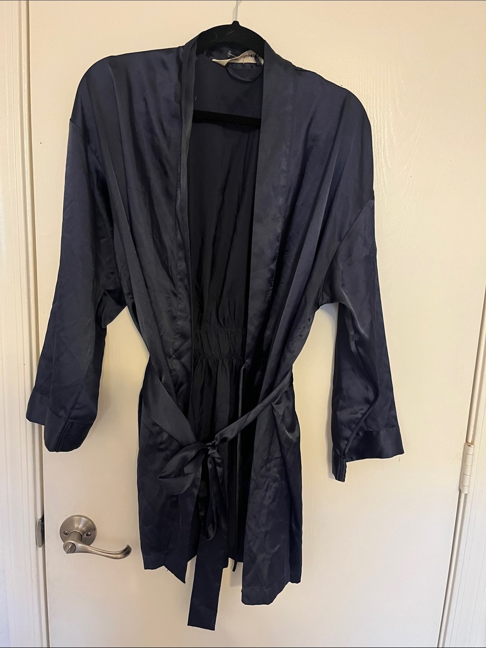 Victoria's Secret Navy blue robe short